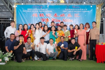 Công ty TNHH Việt Nam Fortune Technology International  và Công ty TNHH Việt Nam Haisitc Tecnology (KCN Đồng Xoài III) tổ chức Tiệc Tân niên tuyên dương người lao động.