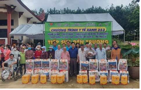 Công đoàn Sở Công Thương phối hợp thực hiện Chương trình thiện nguyện tại xã Tân Phước, huyện Đồng Phú