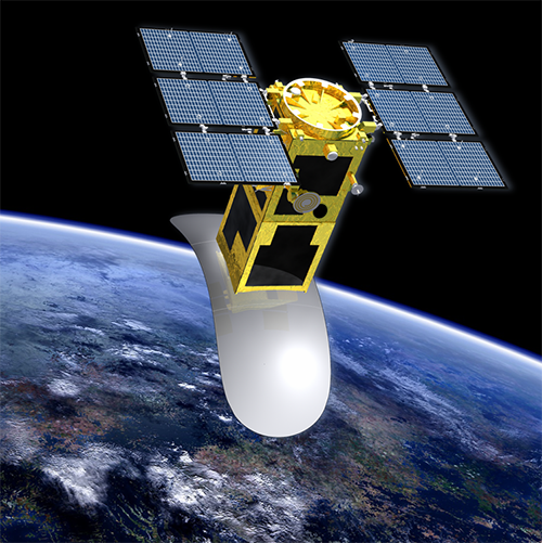 Hình ảnh mô phỏng của vệ tinh LOTUSat-1