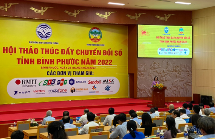 Hội thảo Thúc đẩy chuyển đổi số tỉnh Bình Phước năm 2022