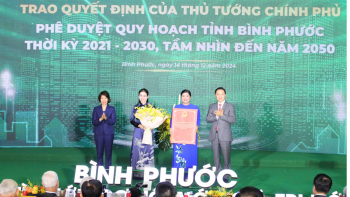 Bình Phước công bố Quy hoạch tỉnh thời kỳ 2021-2030, tầm nhìn 2050