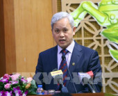 Tổng cục Trưởng Tổng cục Thống kê Nguyễn Bích Lâm. Ảnh: Danh Lam – TTXVN