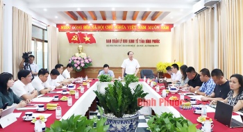 Lãnh đạo tỉnh Bình Phước làm việc với nhà đầu tư Trung Quốc