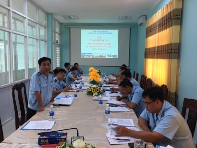 Cục Hải quan tỉnh Bình Phước tổ chức họp giao ban lực lượng làm công tác kiểm soát