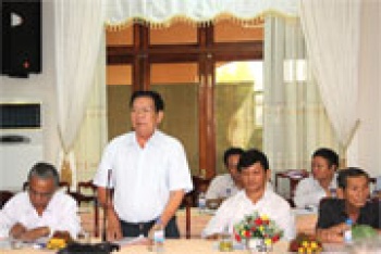 Tỉnh ủy họp mặt các đồng chí nguyên là cán bộ lãnh đạo chủ chốt của tỉnh