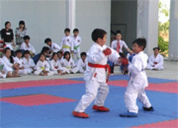Giải karatedo thiếu niên, nhi đồng huyện Chơn Thành mở rộng