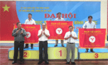 Đoàn thể thao huyện Đồng Phú về nhất toàn đoàn tại Đại hội TDTT tỉnh