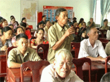 Đại biểu HĐND tỉnh tiếp xúc cử tri xã Minh Thắng, Chơn Thành