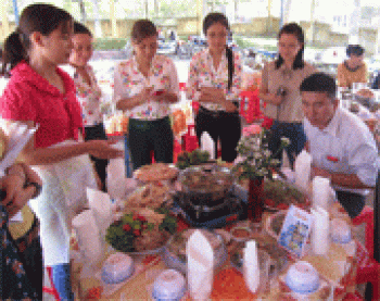 Đồng Xoài: Hội thi phụ nữ nấu ăn giỏi