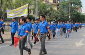 Đoàn viên thanh niên với công tác đảm bảo an toàn giao thông