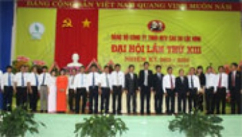 Đại hội Đảng bộ Công ty cao su Lộc Ninh