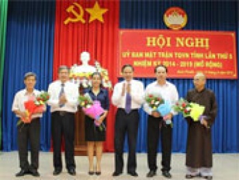 Ủy ban MTTQ Việt Nam tỉnh tổ chức hội nghị lần thứ 5