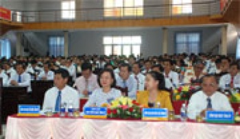 Khai mạc đại hội Đảng bộ huyện Chơn Thành lần thứ 11