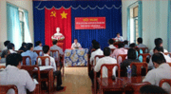 Đại biểu Quốc hội tỉnh tiếp xúc cử tri thị xã Đồng Xoài