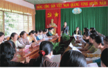 Hội LHPN huyện Lộc Ninh: Đẩy mạnh phong trào thi đua trong toàn hội
