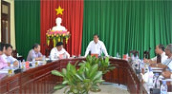 Ủy ban bầu cử tỉnh kiểm tra công tác bầu cử tại huyện Chơn Thành