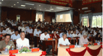 Thị ủy Đồng Xoài triển khai học tập Nghị quyết Đại hội 12 của Đảng