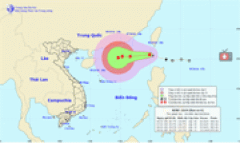Bão Aere trở thành cơn bão thứ 6 hoạt động trên biển Đông trong năm nay