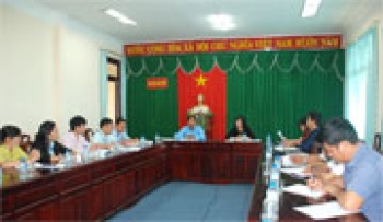 Kiểm tra công tác triển khai hội thi sáng tạo kỹ thuật huyện Bù Đốp, Lộc Ninh