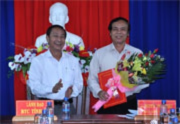 Đồng chí Trần Xuân Hoàng giữ chức vụ Phó Bí thư Đảng ủy Khối doanh nghiệp tỉnh