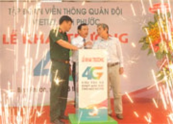 Viettel khai trương mạng di động 4G tại Bình Phước