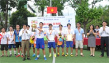 VietinBank Bình Phước vô địch giải bóng đá chào mừng Ngày khoa học và công nghệ
