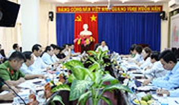 Chủ tịch UBND tỉnh làm việc với Ban Thường vụ Huyện ủy Phú Riềng