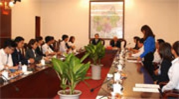 Bí thư Tỉnh ủy gặp mặt Đoàn thanh niên Việt - Nhật