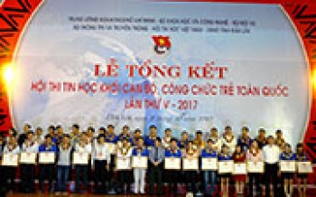 Bình Phước đạt 2 giải ba Hội thi tin học khối cán bộ, công chức trẻ toàn quốc