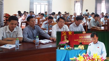 Đại biểu Quốc hội tỉnh tiếp xúc cử tri 2 xã của huyện Phú Riềng