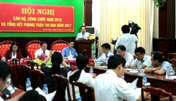 Văn phòng UBND tỉnh tổ chức Hội nghị cán bộ, công chức năm 2018