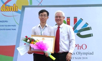 Vinh danh học sinh Nguyễn Văn Thành Lợi đạt huy chương vàng tại APhO năm 2018