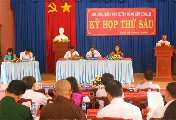 Kỳ họp thứ 6 HĐND huyện Đồng Phú khóa XI