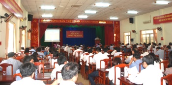 Đảng ủy Khối các cơ quan tỉnh tổ chức hội nghị thông tin thời sự