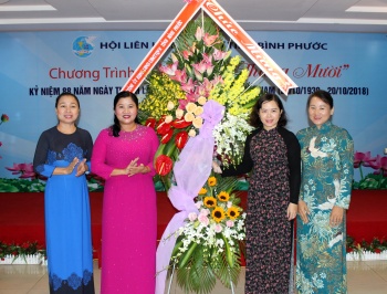 Họp mặt kỷ niệm 88 năm Ngày thành lập Hội LHPN Việt Nam