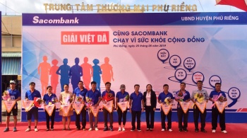 Cùng Sacombank chạy vì sức khỏe cộng đồng