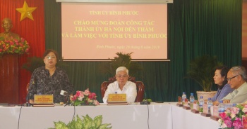 Bình Phước - Hà Nội: Tăng cường quan hệ hợp tác trên nhiều lĩnh vực