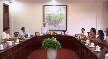 Tỉnh ủy gặp mặt Đoàn đại biểu dự Đại hội MTTQ Việt Nam lần thứ IX