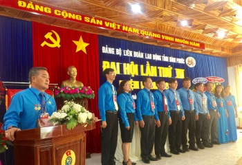 Liên đoàn Lao động tỉnh tổ chức Đại hội Đảng bộ lần thứ 7
