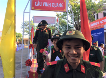Đồng Phú: 105 thanh niên lên đường nhập ngũ