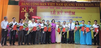 Phú Riềng kỷ niệm 90 năm Ngày thành lập Đảng Cộng sản Việt Nam