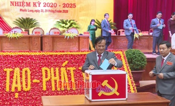 Đồng chí Phạm Thụy Luân trúng cử chức danh Bí thư Thị ủy Phước Long khóa XII, nhiệm kỳ 2020-2025