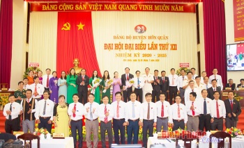 Đồng chí Nguyễn Thị Xuân Hòa tái cử Bí thư Huyện ủy Hớn Quản
