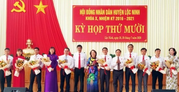 Lộc Ninh: Kiện toàn nhân sự HĐND và UBND huyện