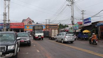 Khảo sát mở rộng giao lộ Phú Riềng Đỏ và đường Tránh Nguyễn Huệ