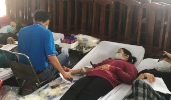 Phú Riềng tổ chức hiến máu tình nguyện đợt 2