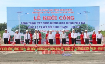 Thêm một dự án giao thông kết nối Chơn Thành - Cửa khẩu Quốc tế Hoa Lư