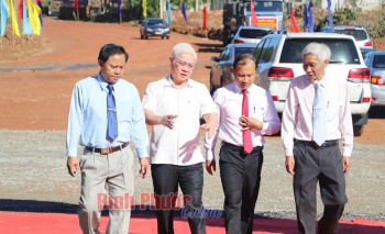 Đồng Phú khởi công công trình chào mừng Đại hội Đảng bộ tỉnh lần thứ XI