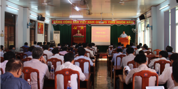 Phú Riềng tổ chức Hội nghị Ban Chấp hành Đảng bộ huyện lần thứ 2