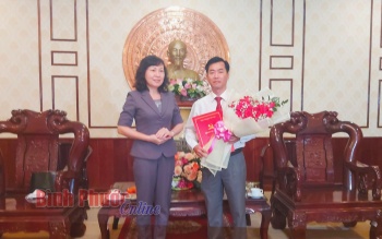 Ông Nguyễn Thanh Thuyên được bổ nhiệm giữ chức Hiệu trưởng Trường Chính trị tỉnh